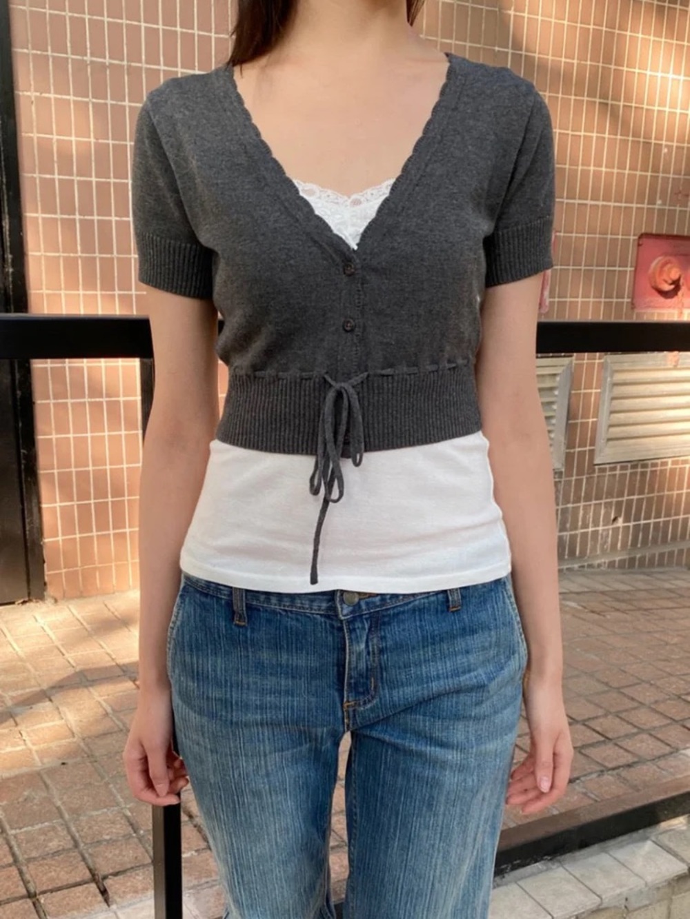 Brandy Melville Cassia Cardigan Top